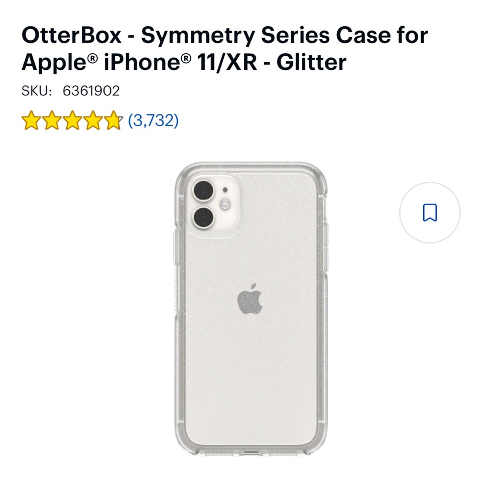 OtterBox - Symmetry Series Case for Apple® iPhone® 11/XR - Glitter
